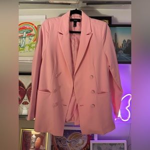 Pink blazer forever 21